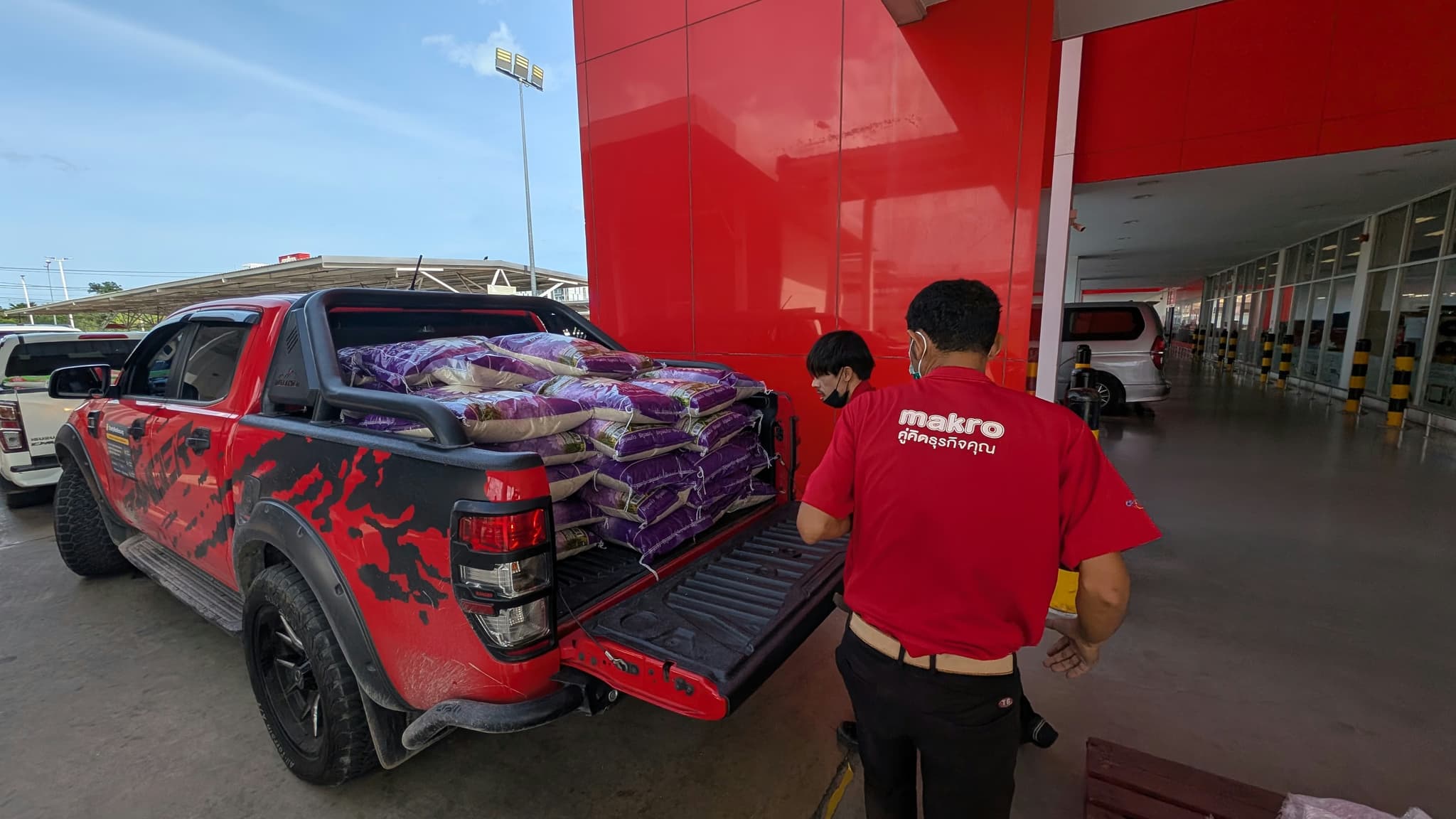 Your donations turned into truckloads of hope