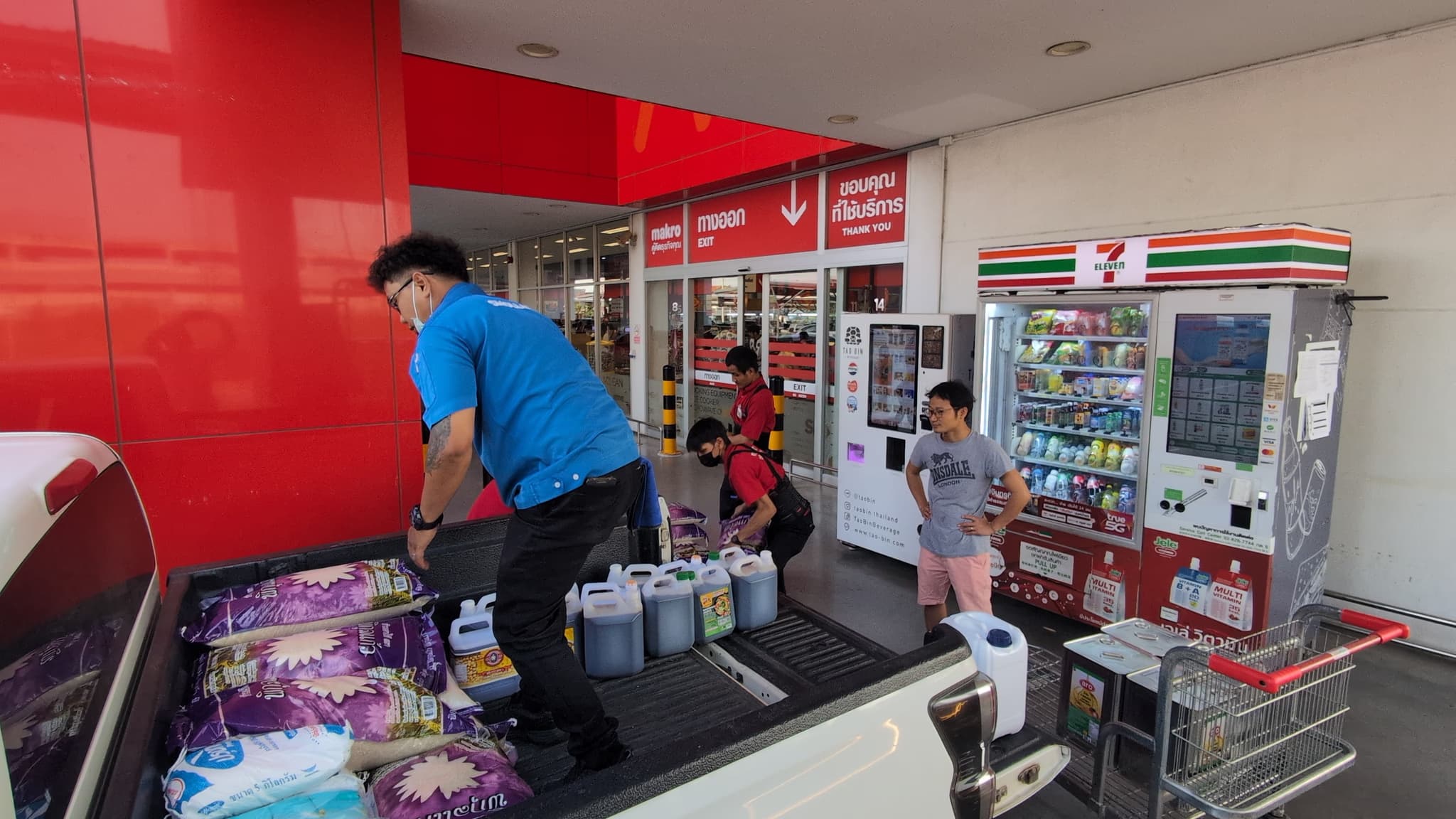 Loading second truck